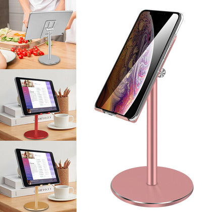 Universal Adjust Tablet Stand Holder Desk for iPad Mobile Phone Samsung iPhone