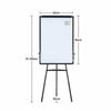 Free Standing White Board Aluminium Flip Chart Easel Magnetic Whiteboard Drawing