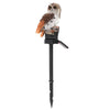 Owl Solar Powered Garden Light LED Outdoor Ornament Lawn Waterproof Novelty Lamp