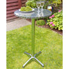 Aluminum Bar Table Round Table High Party Table Garden Dining Table heavy duty