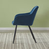2 Pcs Dining Chairs Armchair PU / Velvet Kitchen Dining Room Restaurant Office