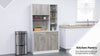 Kitchen Buffet Hutch Multi Storage Cupboard Cabinet Server Sideboard w/ Drawers