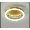 LED Golden Ring Ceiling Lamp Nordic Modern Minimalist Entrance Hallway Bedroom