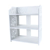 3 Tiers Shoe Rack Storage Shelf Display Stand Organiser Unit Cabinet White