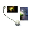 Flexible Arm Gooseneck LED Switch Wall Light Reading Light Bedroom Decor office