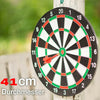 Dart Board 17 Inch Size Double Sided Dartboard For Family Game With 6 Dart 2021