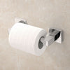 Square Modern Bathroom Toilet Roll Holder in Chrome Wall Mounted Design uk