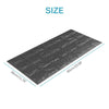 10PCS 3D Brick Wall Sticker Self-adhesive Water Resistant Panel Wallpaper Grey