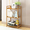 3/4/5 Tier Bookcase Shelving Unit Wood Bookshelf Free Standing Storage Display