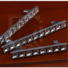 Diamond Crystal Chrome Drawer Pull Handles Cupboard Door Knob Cabinet Wardrobe