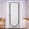 Zipper Door Cover Dust Protector Plastic Curtain Home Renovation Barrier UK