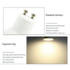 NEW 5W GU10 LED SPOTLIGHT WARM WHITE & COOL WHITE SPOTLIGHT BULBS ENERGY SAVING