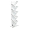 New 9 Tiers Book Shelves Tree Tower Storage Corner Shelving Unit Bookcase