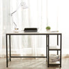 Home Office Desk Computer Desks Writing Table with Shelves Shelf Laptop PC