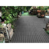 11 Pack 30x30cm Mosaic Garden Patio Interlocking Composite Decking Floor Tiles
