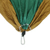 Double Person Portable Hammock Parachute Nylon Fabric Camping Swing Sleeping Bed