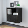 KALLAX Display Shelving Unit with DRONA Insert Box Bookcase Rack