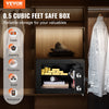 VEVOR 14L Digital Security Safe Box Money Cash Home Office w/ Removable Shelf