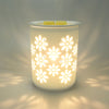 Electric Fragrance Lamp Wax Melt Warmer 3D Aroma Oil Burner Diffuser Glass Gift
