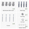 Bathroom Towel Rail Radiator Designer Flat Panel Chrome Heated Warmer Rad