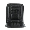 A Pair of Leather Front Car Seat Covers Protect Back Support Cushion
