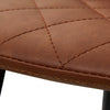 2X Bar Stools PU/ Velvet/ Fabric Breakfast Stool Chairs Kitchen Pub Grey Brown