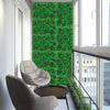 Artificial Plant Greenery Wall Hedge Grass Leaf Mat Fence Foliage Panel 60x40cm