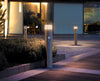 PIR LED Bollard Garden Lamp Post Stainless Steel Outdoor Motion Sensor Light