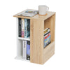 Small Side Table End Table Storage Tea Table Nightstand Living Room Bedroom Oak