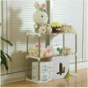 2 Tier Microwave Oven Rack Stand Shelf Holder Kitchen Tools Storage Organiser P3