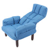Occasional Armchair Accent Chair with Footstool Lounge Living Room Sofa Chairs