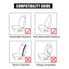 Universal Car Auto Front Seat Cushion Chair Full Cover Protector Breath