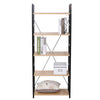 5 Tier Display Stand Shelf Storage Heavy Duty Rack Shelf Home Kitchen Metal Wood