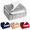Sherpa Throw Fleece Blanket Soft Fluffy Warm Cozy Sofa Bed Throws Double 150*200