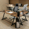 L-Shaped Computer Corner Desk PC Table Workstation Home Office Study Furniture