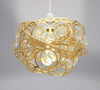 Modern Chandelier Acrylic Crystal Light Shades Droplet Ceiling Lampshade Pendant