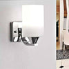 Single/Double Head Glass Indoor Wall Light Sconce Lamp +Free LED Bulb Warm White