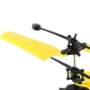 Mini RC Infraed Induction Helicopter Aircraft Flashing Light Toys Christmas Gift