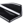 2Pcs Car Rear Bumper Protector Lip Diffuser Spoiler Angle Splitter Carbon Fiber