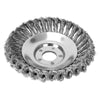 6" Trimmer Head Grass Strimmer Steel Wire Wheel Mower Weed Brush Cutter Outdoor