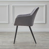 2 Pcs Dining Chairs Armchair PU / Velvet Kitchen Dining Room Restaurant Office