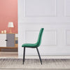 New 2021 Set of 4 Velvet Dining Chairs Kitchen Dining Room Restaurant Chair UK