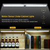 64 LED Closet Light PIR Motion Sensor USB Rechargeable Strip Cabinet Lamp UK