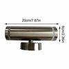 Stainless Steel Outdoor Garden Patio Shed GU10 LED Wall Lights IP65 Up Down Lamp