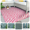 NEW Washable Indoor Outdoor Rugs for Home & Garden Patio Area Plastic Mats XS-XL