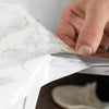 Self Adhesive Wallpaper Marble Waterproof Cabinet Tabletop Wall Floor Sticker UK
