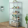 5 Tier Metal Storage Shelf Floor Standing Home Office Shelving Organizer Rack