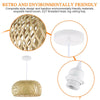 Bamboo Pendant Light Chandelier Fixture Droplight for Room Ornament Decor UK