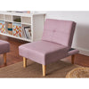 2 Seater Corner Sofa Bed Armchair Recliner Sofabed with Footstool Furniture