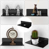 1Pcs Acrylic Self Adhesive Floating Wall Shelves Storage Display Shelf Speaker